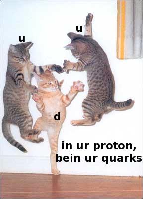 in ur proton, bein your quarks